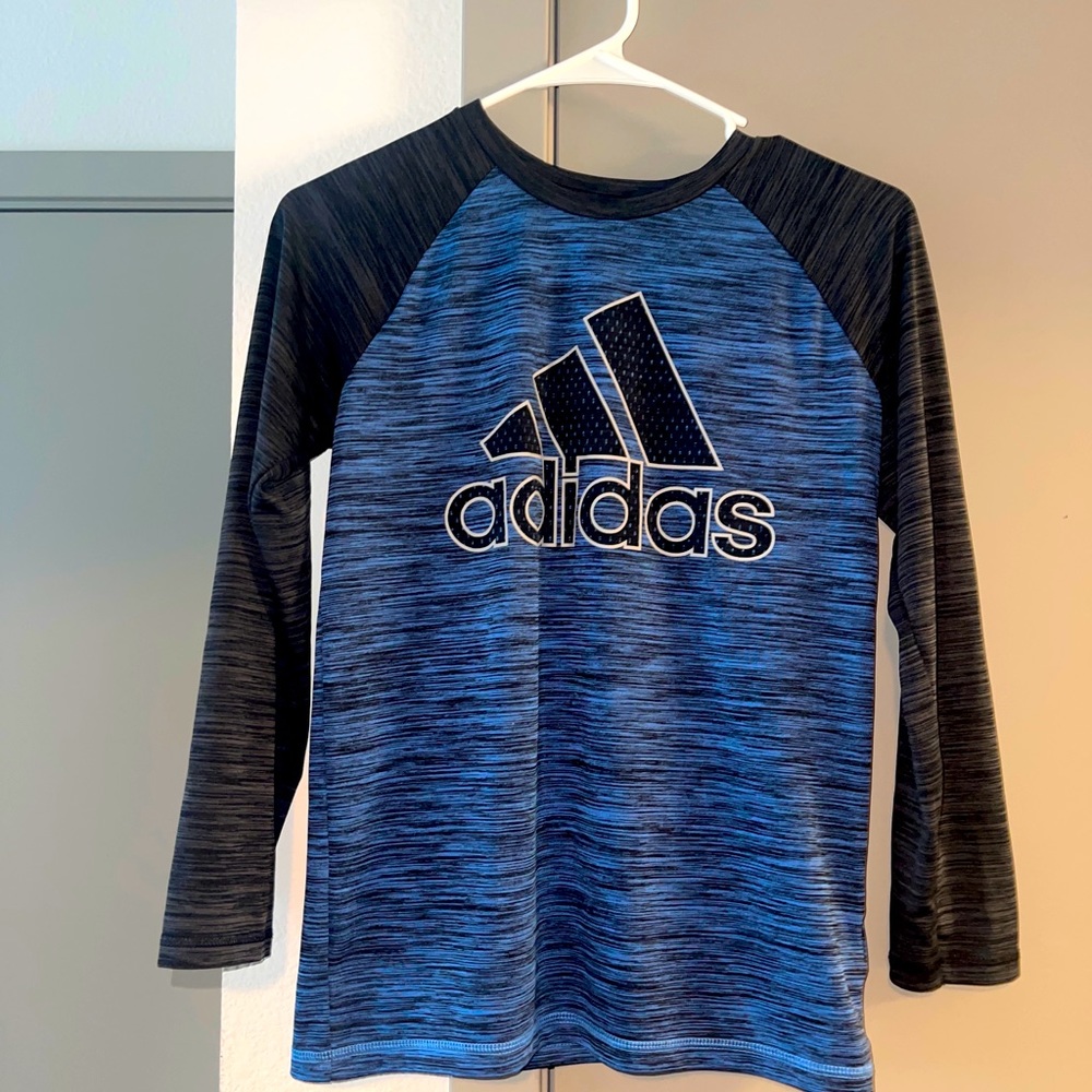 Boys adidas dri fit long sleeve